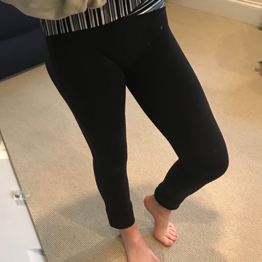 Black, Ivivva yoga pants (size 14 junior)